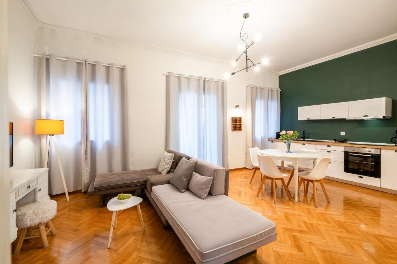 Central5 Boutique Apartments With Common Garden Next To Metro Atény Exteriér fotografie